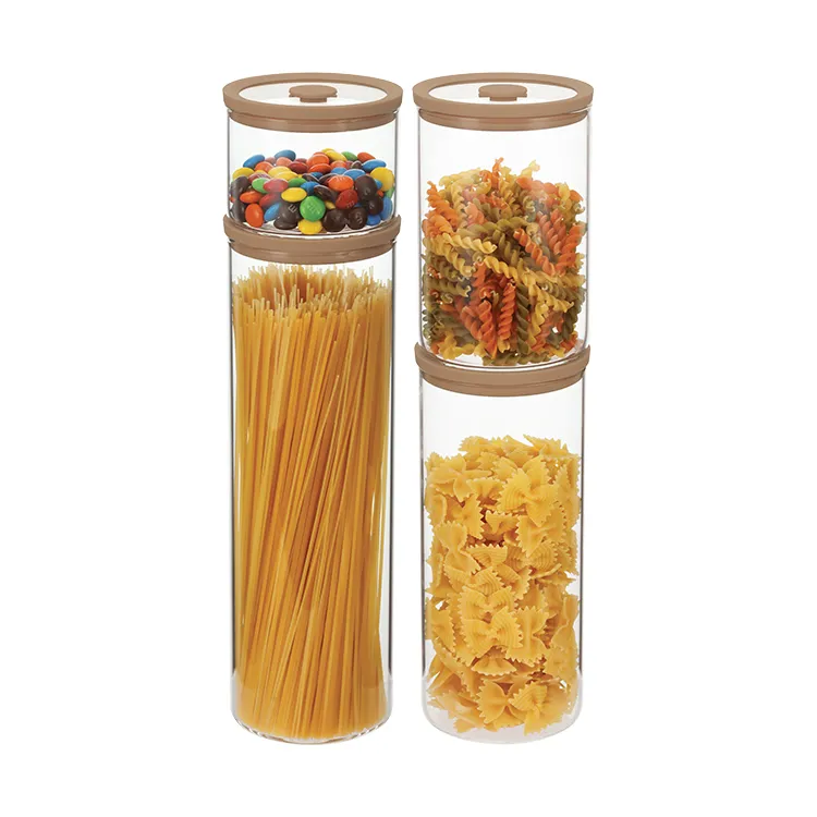 Glass Storage Jars Tempered Lid #99384000