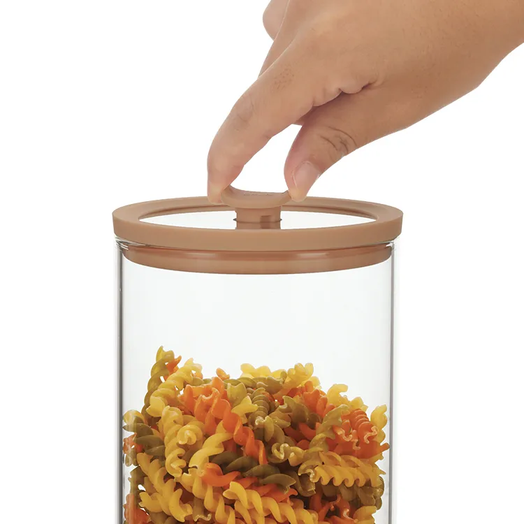 Glass Storage Jars Tempered Lid #99384000 (9)