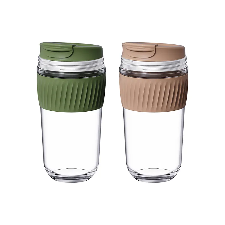 Glass and Silicone Coffee Mug - Eco-friendly #69404002