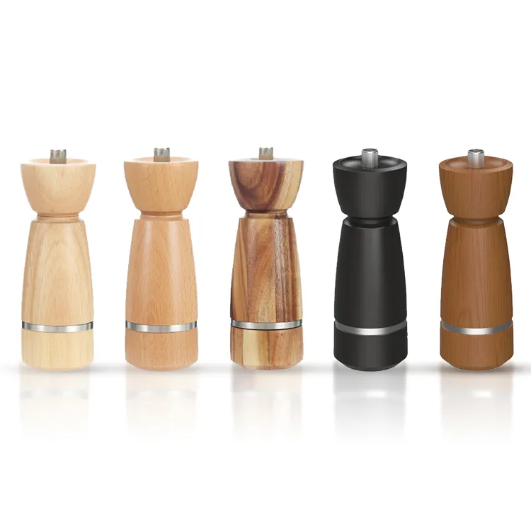 Wooden Salt and Pepper Mills - CROWNE RING #89899005 (2)